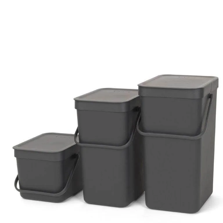 Sortgo 16 liter grey group brabantia