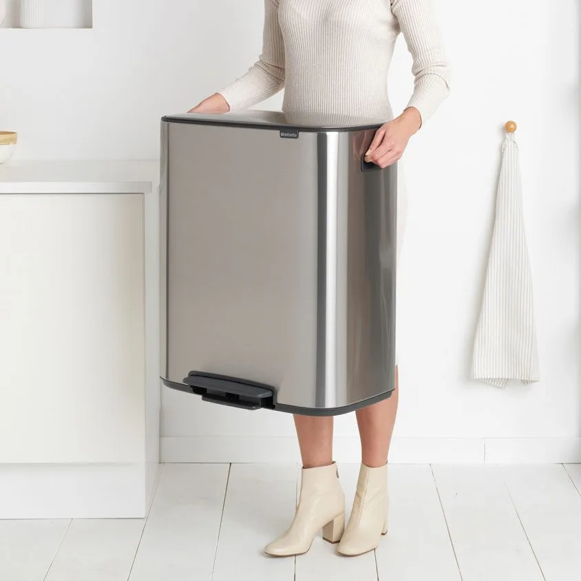 פחי אשפה דוושה בנפח 60 ליטר - Brabantia BO fpp