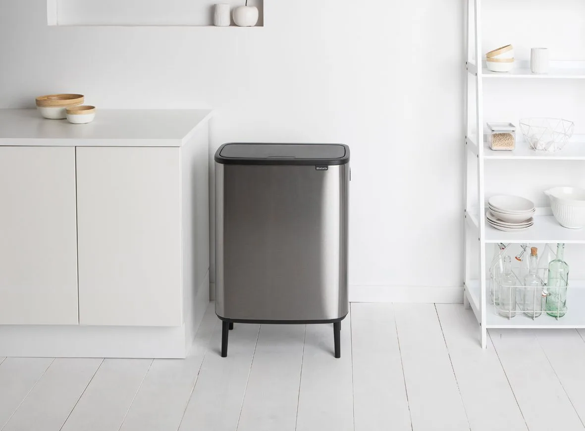 פחי אשפה טאצ' / מגע בנפח 60 ליטר - Brabantia BO fpp