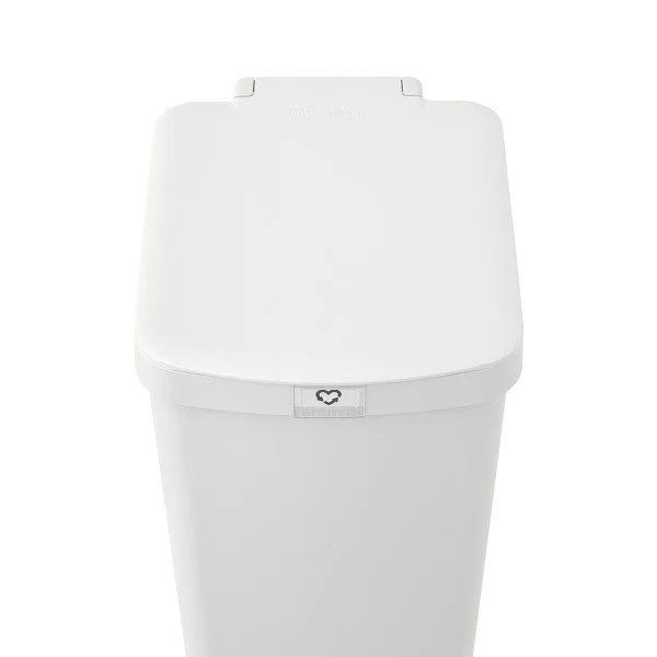 brabantia stepup pedal bin 40l light grey 17 y 800009