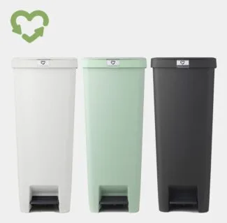 פח דוושה 40 ליטר - Brabantia StepUp - פח דוושה למיחזור והפרדה בנפח 40 ליטר - Brabantia StepUp