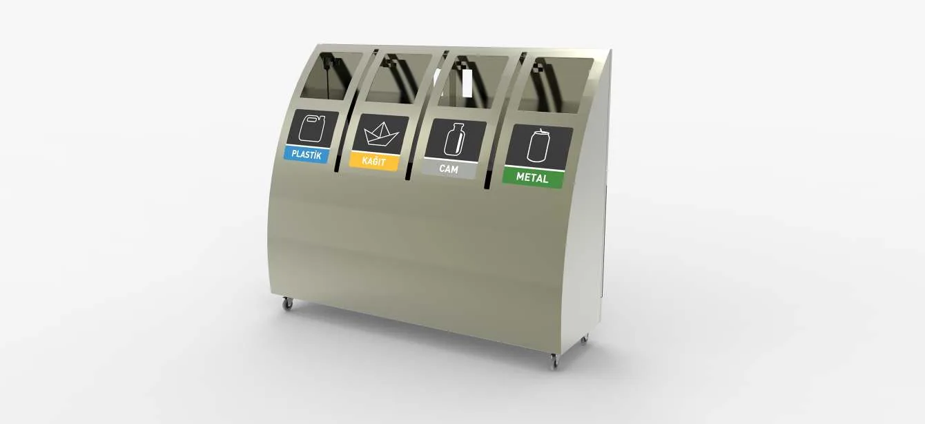 greenbin tetrax stainless 1340 c