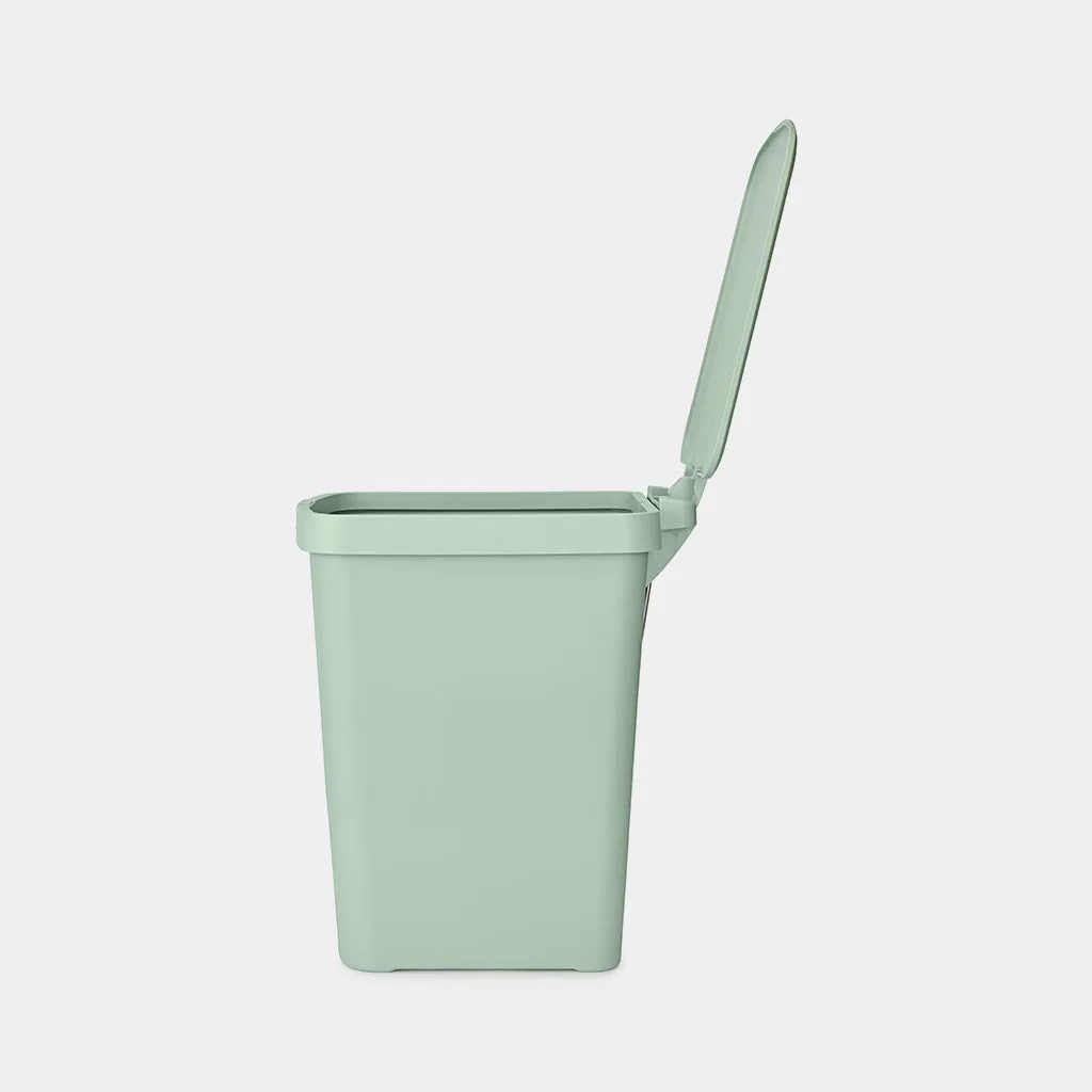 פח דוושה למיחזור והפרדה בנפח 25 ליטר – Brabantia StepUp ירוק-ג׳ייד