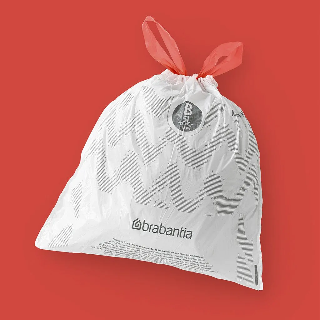 שקיות אשפה קוד B לפח 5 ליטר ולפח BO 7 ליטר – Brabantia – תמונה 3