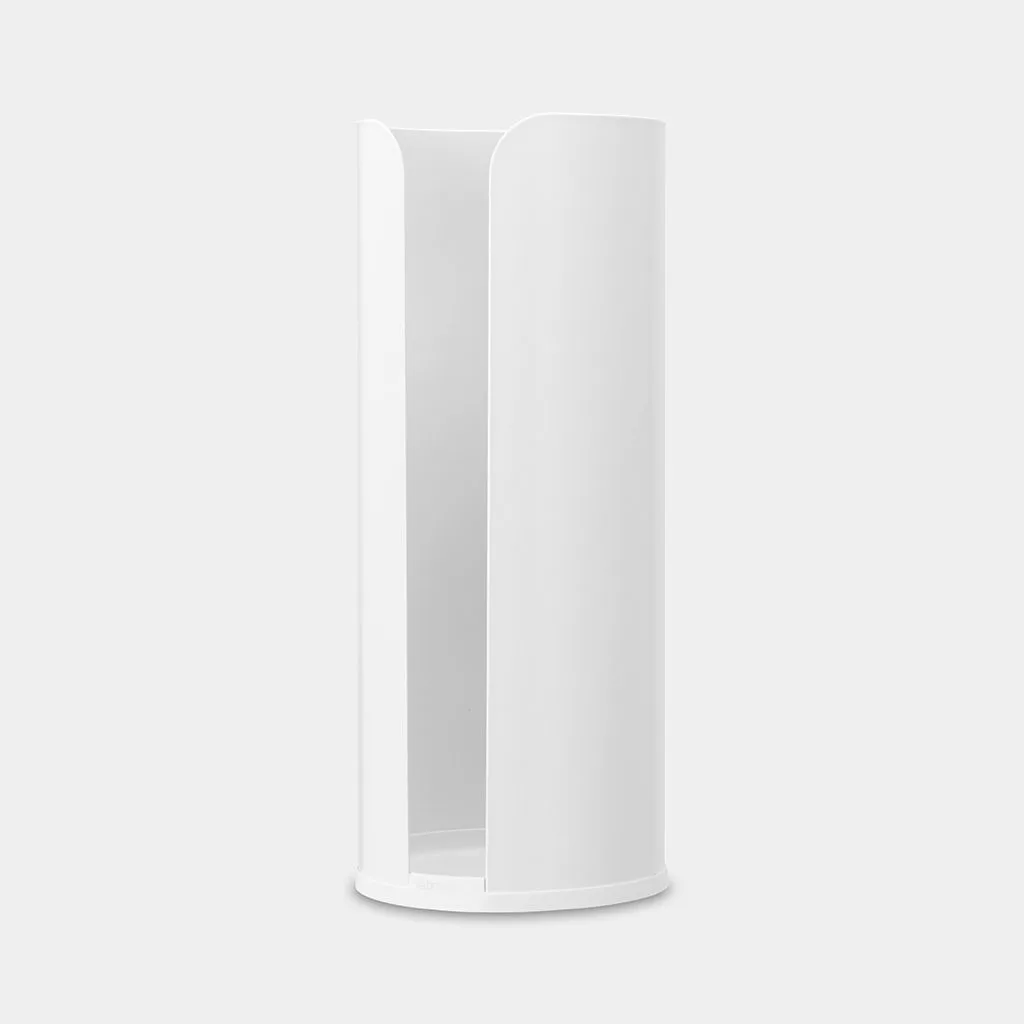 דיספנסר לגלילי נייר טואלט לבן Brabantia - ReNew – תמונה 2