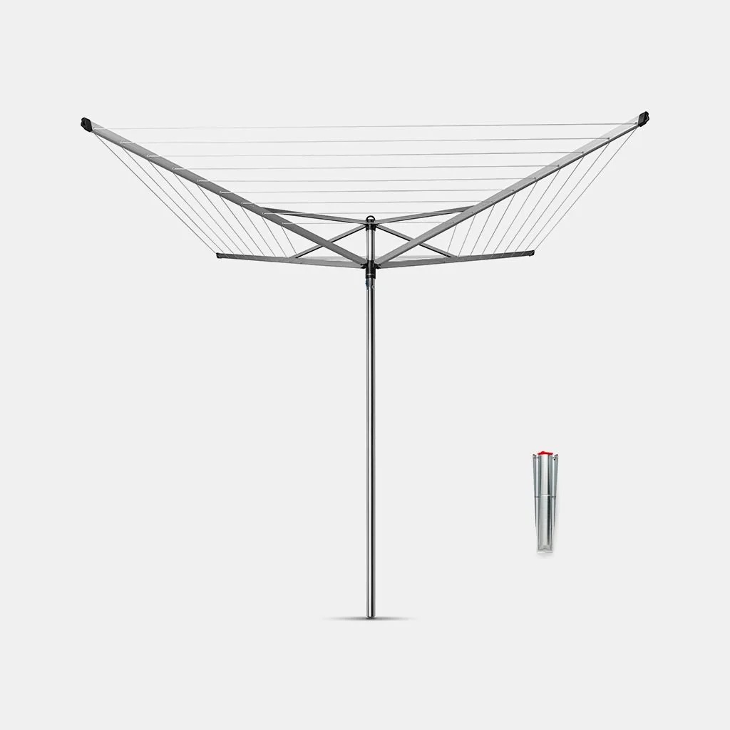 מתלה כביסה קרוסלה Topspinner טופ ספינר, 50 מטר Brabantia