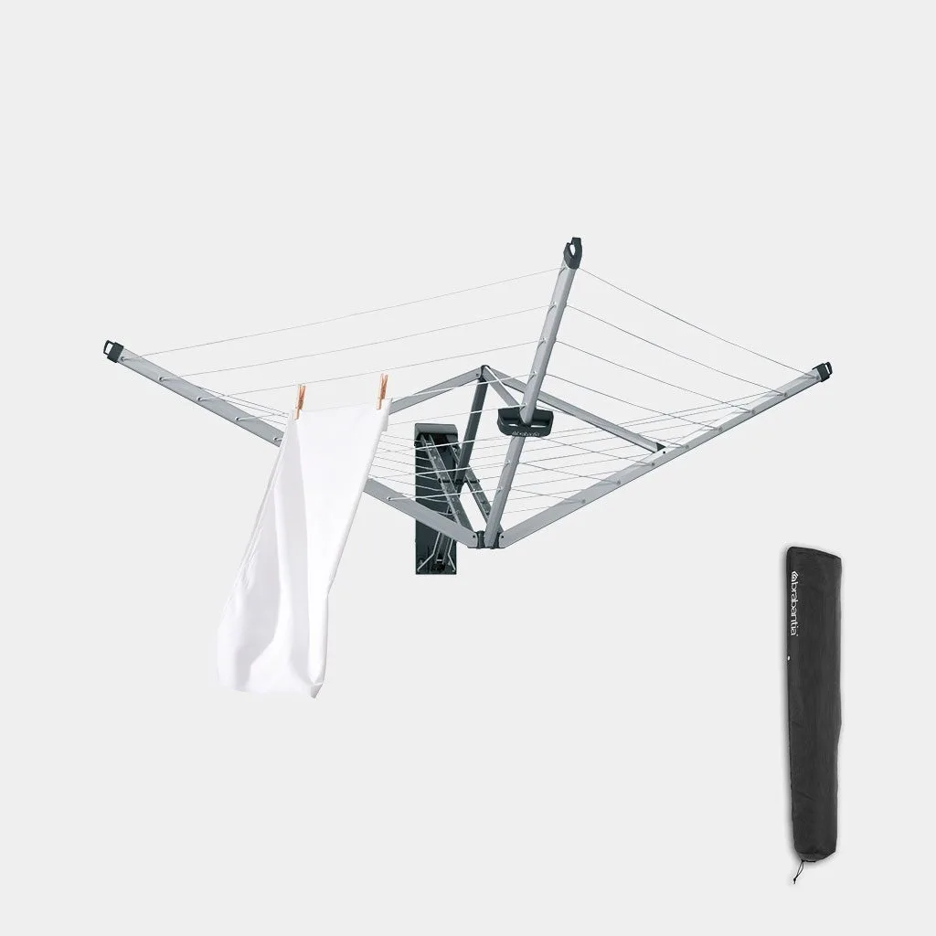 מתלה כביסה WallFix כיסוי בד 24 מטר Brabantia