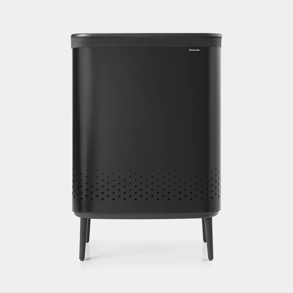 ⁦סל כביסה מחולק 45+45 ליטר - Brabantia Bo⁩ – תמונה ⁦1⁩