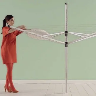 קרוסלת כביסה 60 מטר - מתלה כביסה קרוסלה Lift-O-Matic ליפט-או-מטיק 60 מטר Brabantia