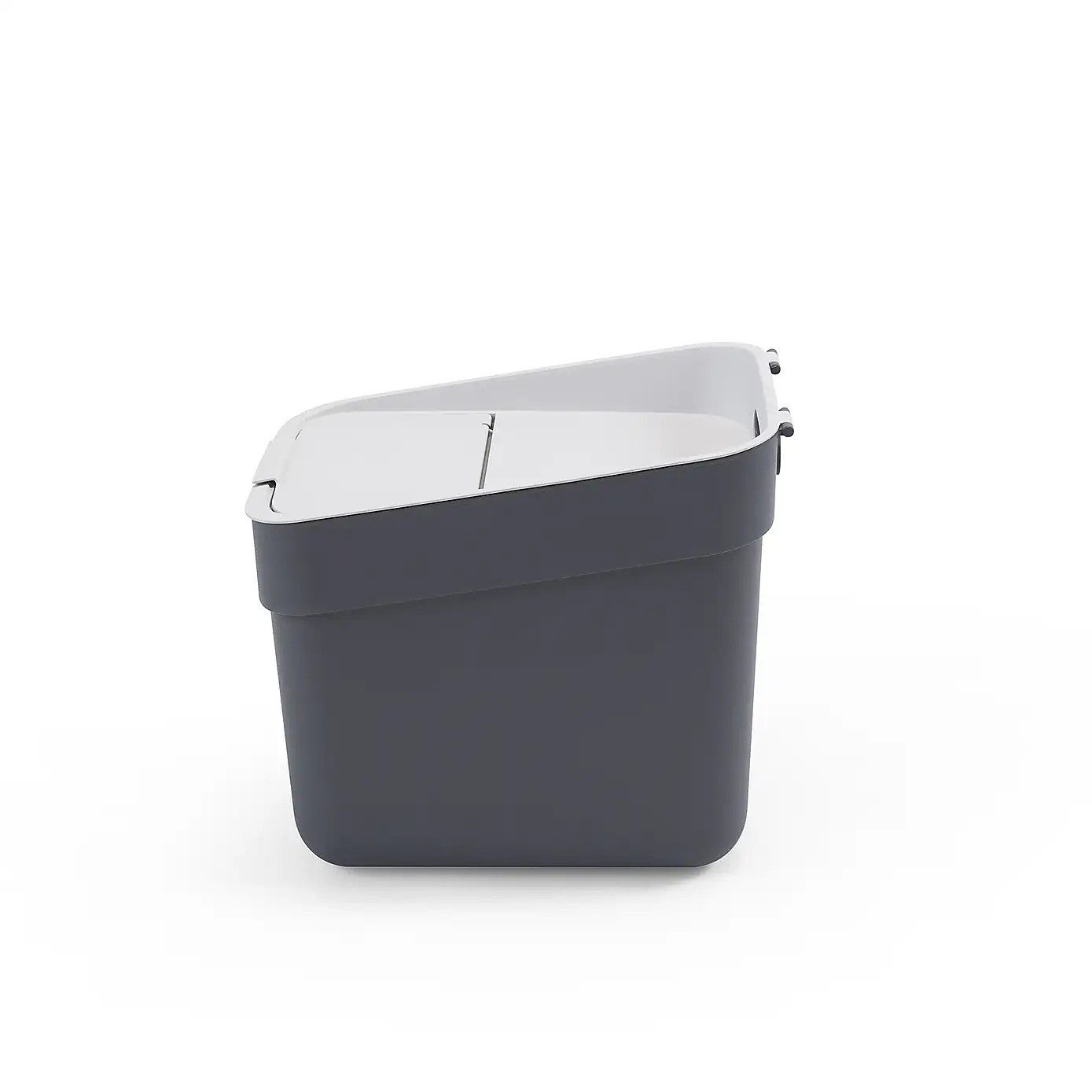 READY to Collect 20L פח מחזור אפור כהה צד