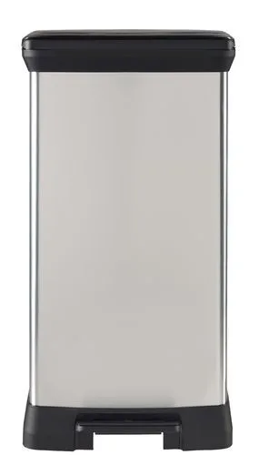 פח דקו 50 CURVER DECO BIN כסוף 1