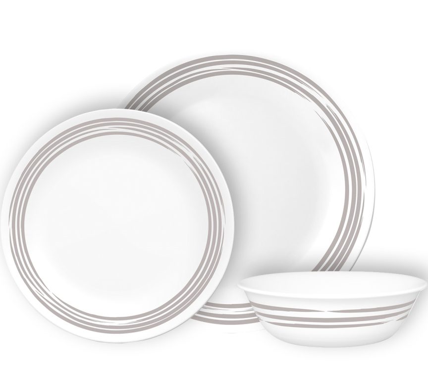 18 brushed silver
