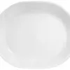 מגש אובלי לבן - מגש קורנינג אובלי 31 ס"מ, Winter Frost White - מבית Corelle® Corning