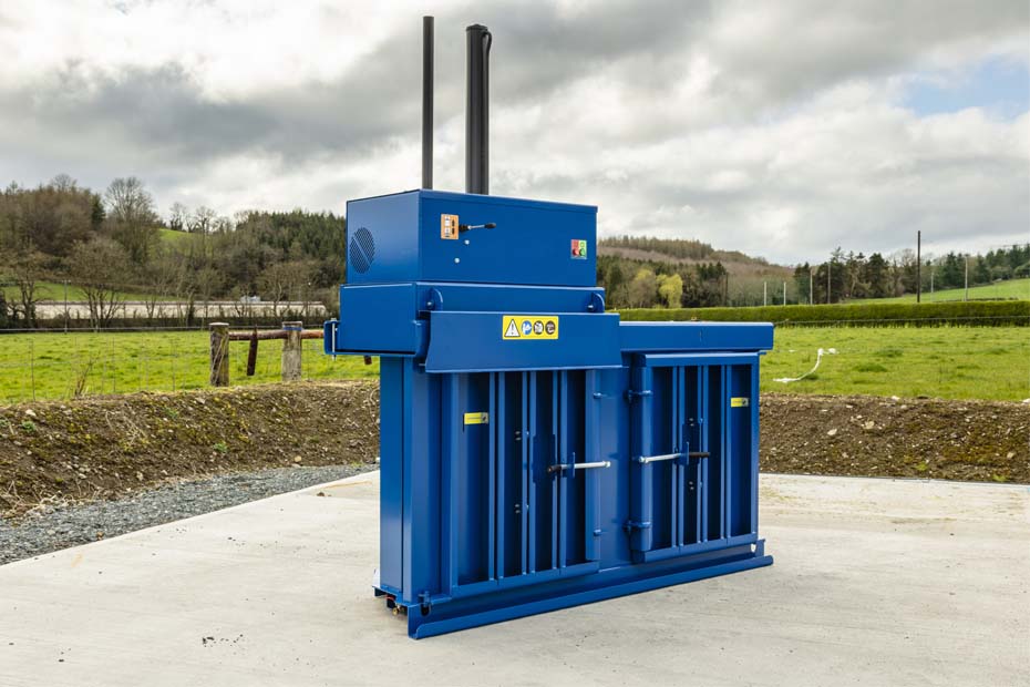 40 plastic bottle baler 2