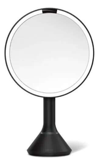 מראת סנסור Touch - מראת סנסור Touch dual light,שחור מאט מגדילה 20 ס"מ