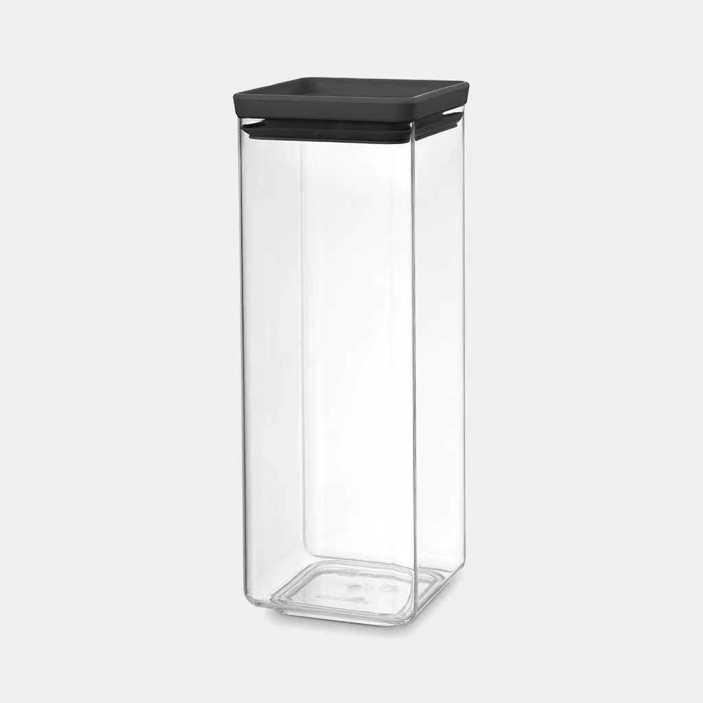 מיכל אחסון פלסטיק 2.5 ליטר, מכסה Brabantia - ללא BPA