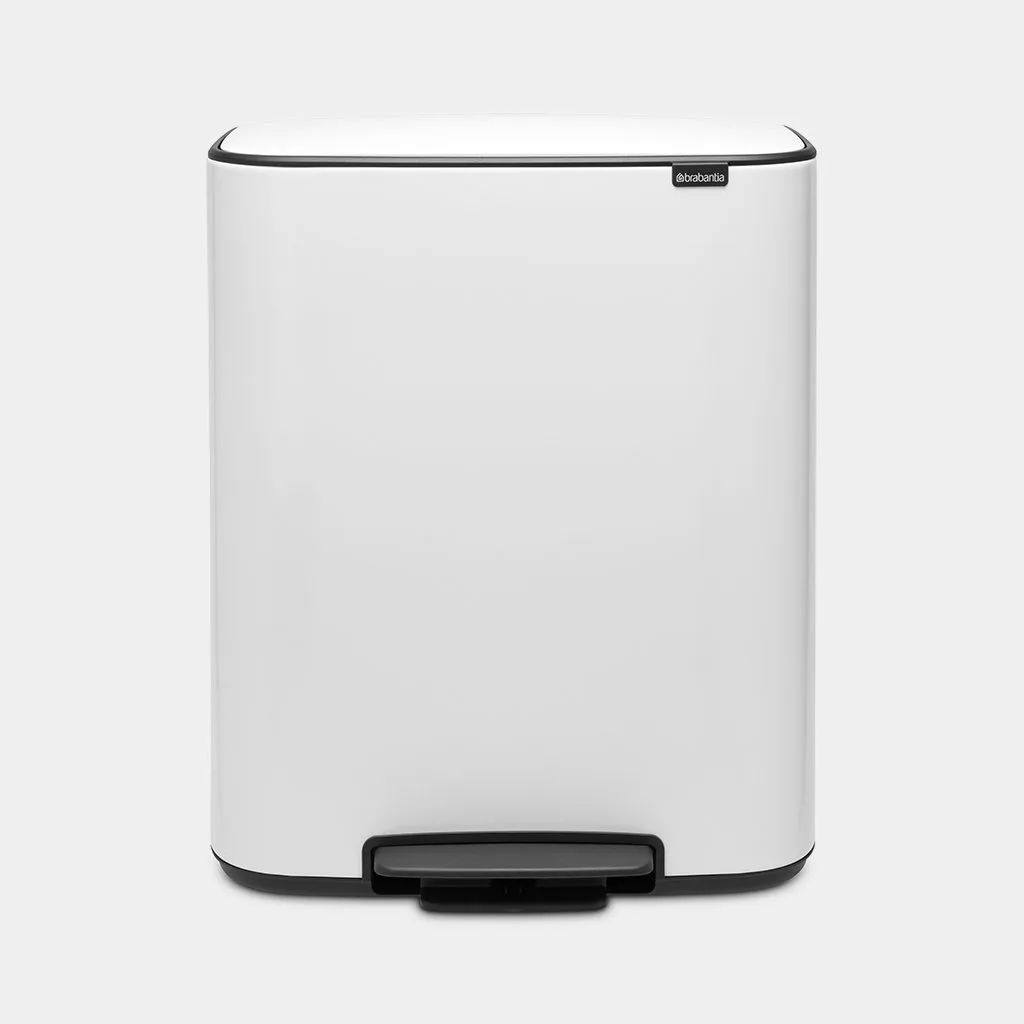 פח מחולק 30+30 ליטר BO פדל Brabantia בשחור מט