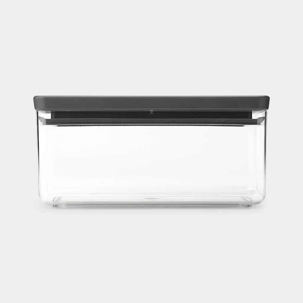 מיכל אחסון פלסטיק 1.5 ליטר, מכסה Brabantia - ללא BPA