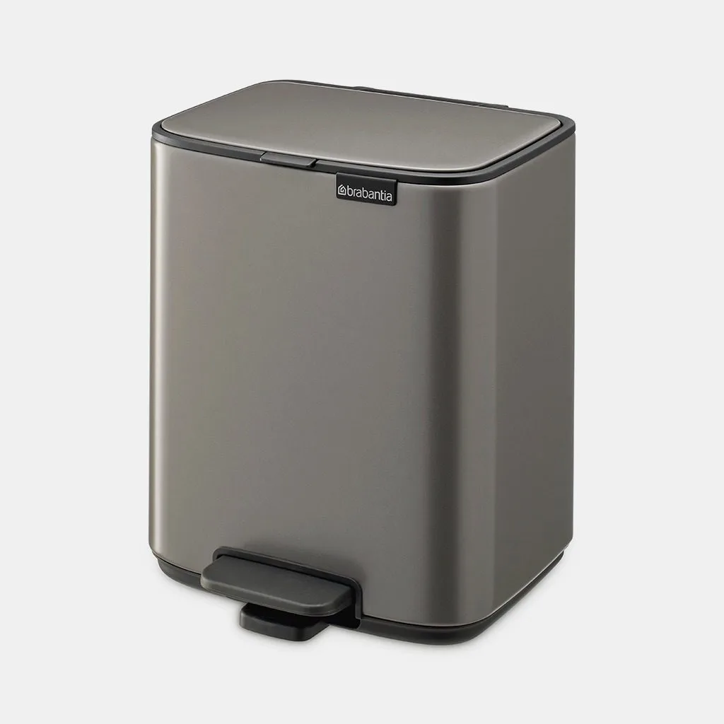 פח לשירותים BO פדל 7 ליטר Brabantia פלטינום