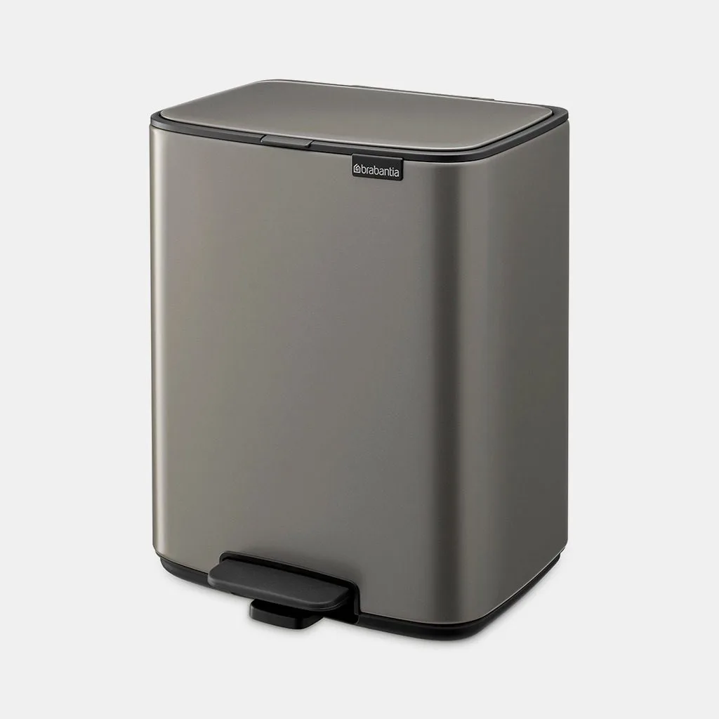 פח לשירותים BO פדל 12 ליטר Brabantia פלטינום