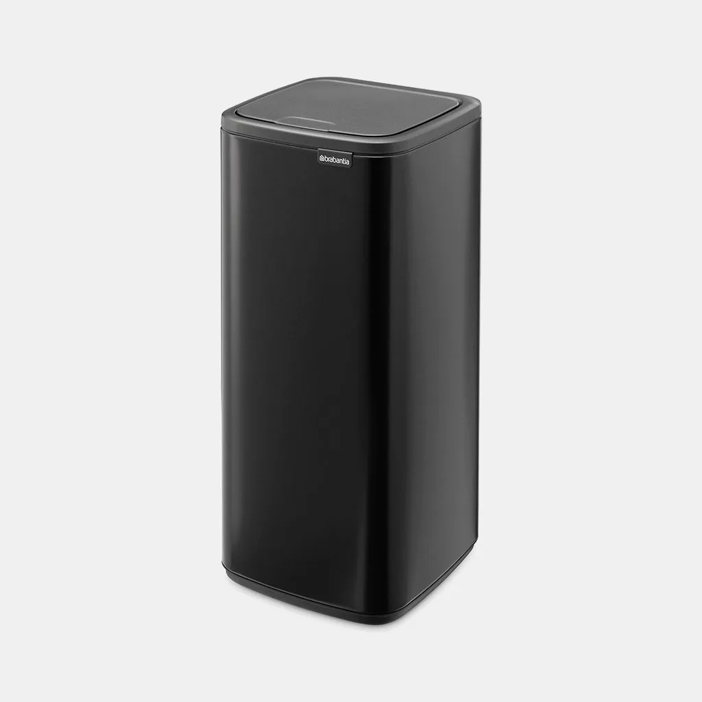 פח אשפה למטבח BO טאץ 30 ליטר Brabantia שחור-מט