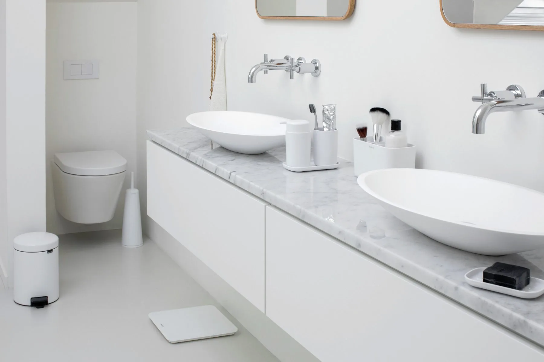 אורגנייזר לאמבטיה, Brabantia - ReNew לבן