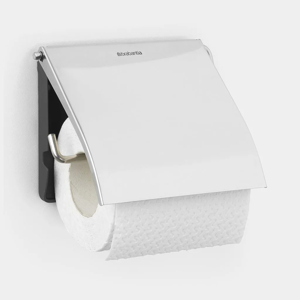 מתקן קיר לנייר טואלט Brabantia brilliant-steel