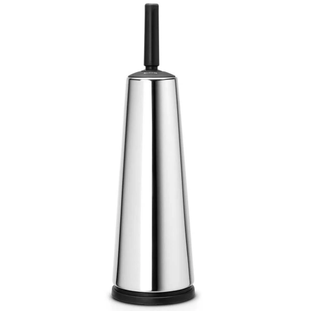 סט לשירותים מבריק Brabantia: פח פדל 3 ליטר NewIcon + מברשת אסלה קונית, מתקן קיר ודיספנסר לנייר טואלט Renew ברבנטיה – תמונה 2
