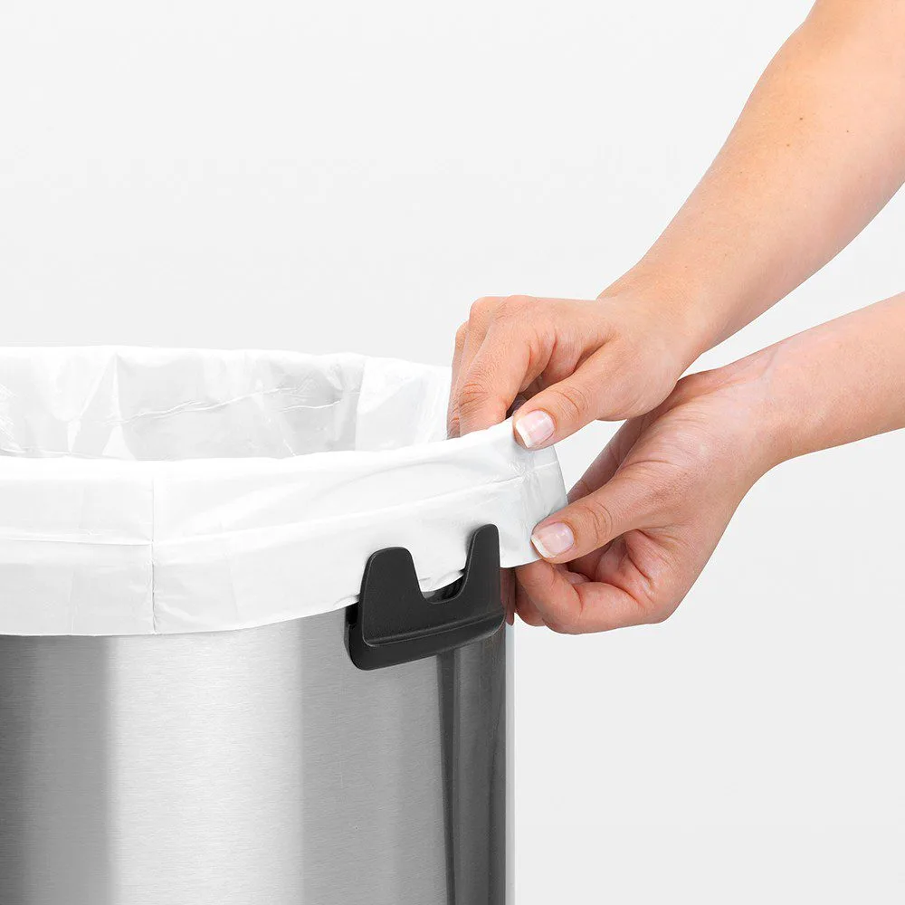 פח אשפה פוש בין 60 ליטר Brabantia matt-steel