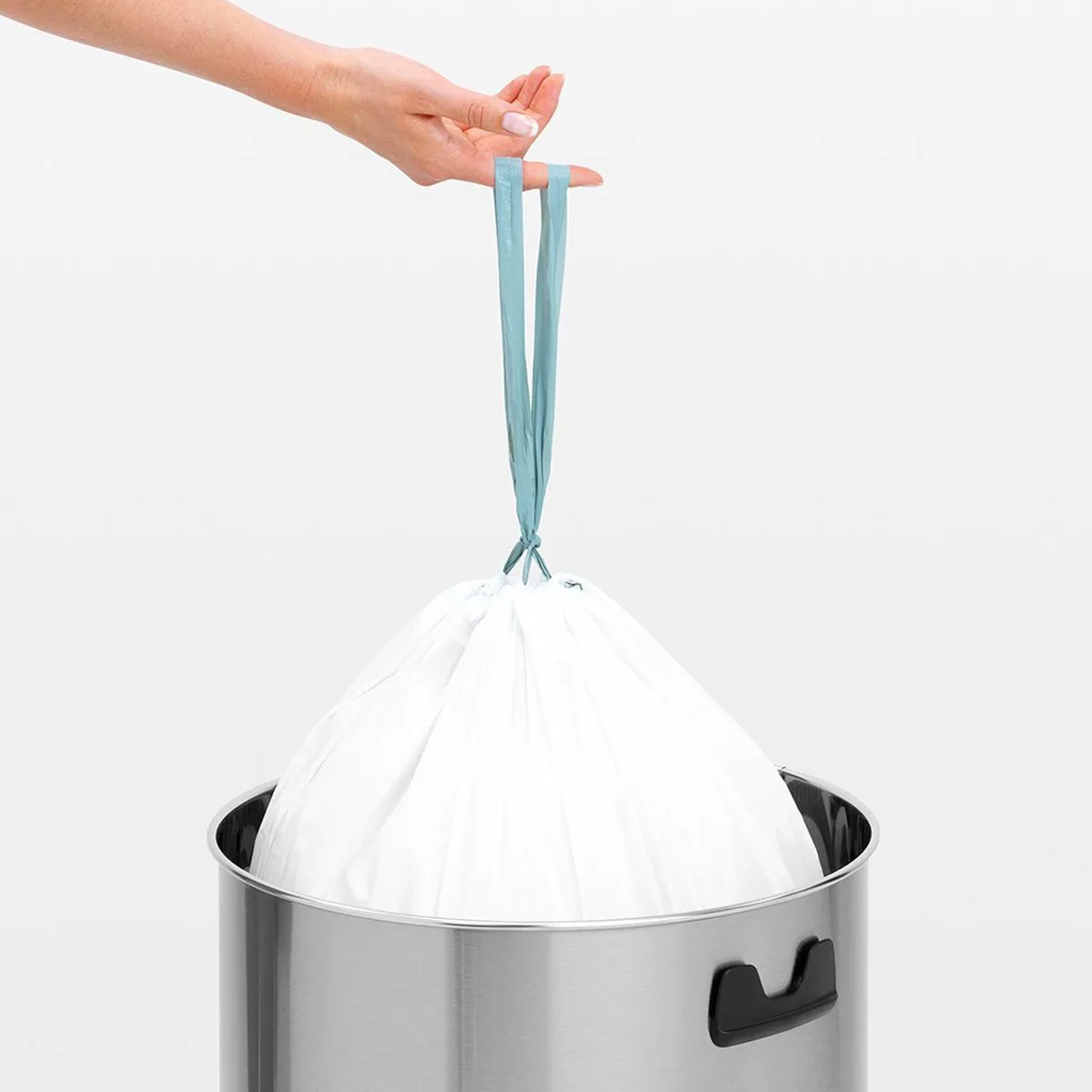 פח אשפה פוש בין 60 ליטר Brabantia matt-steel