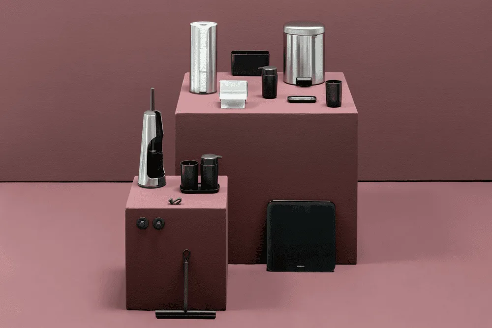 מברשת אסלה קונית Brabantia matt-steel