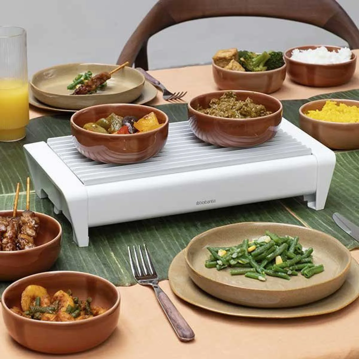 מחמם אוכל 2 להבות לבן Brabantia – תמונה 9