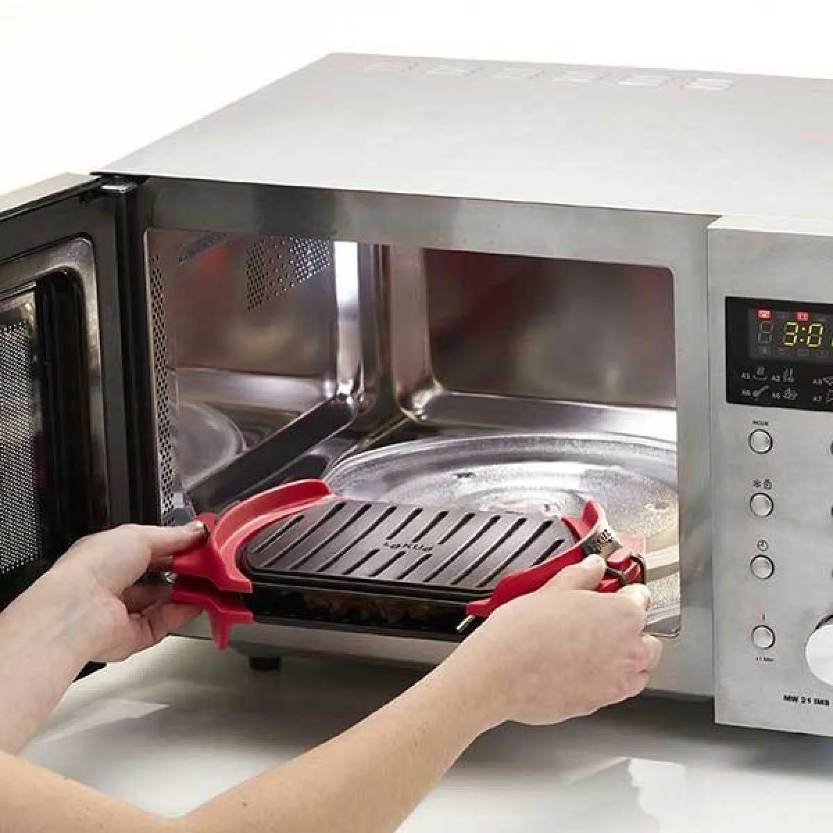 גריל למיקרוגל, גדול Lekue מבית Brabantia – תמונה 6