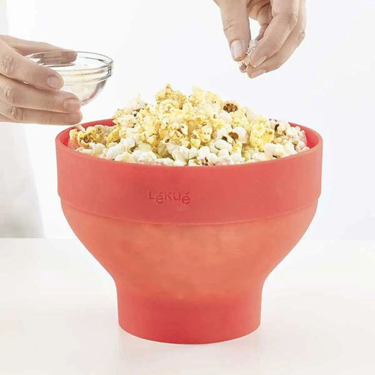 כלי להכנת פופקורן במיקרוגל, סיליקון Lekue מבית Brabantia – תמונה 3