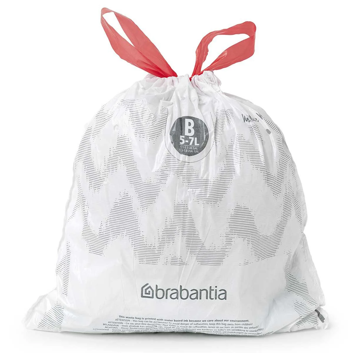 שקיות אשפה קוד B לפח 5 ליטר ולפח BO 7 ליטר – Brabantia – תמונה 7