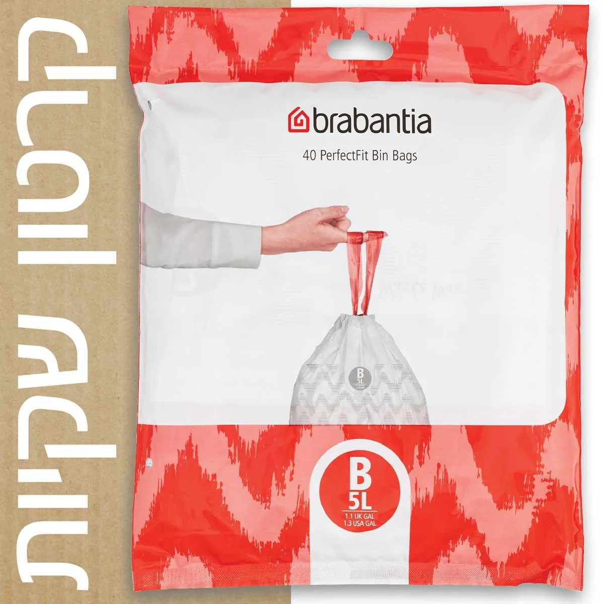שקיות אשפה קוד B לפח 5 ליטר ולפח BO 7 ליטר – Brabantia – תמונה 8