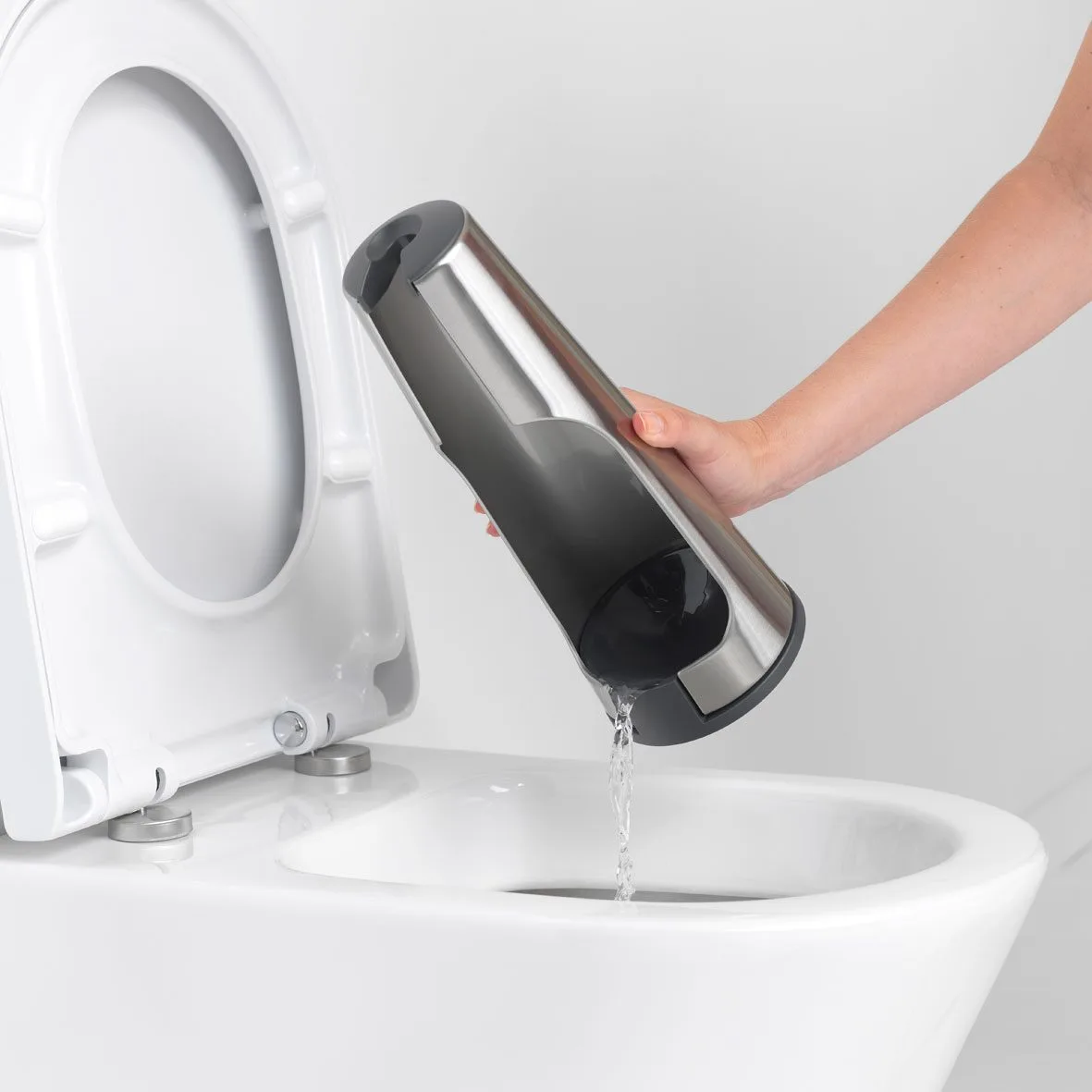 מברשת אסלה קונית Brabantia matt-steel