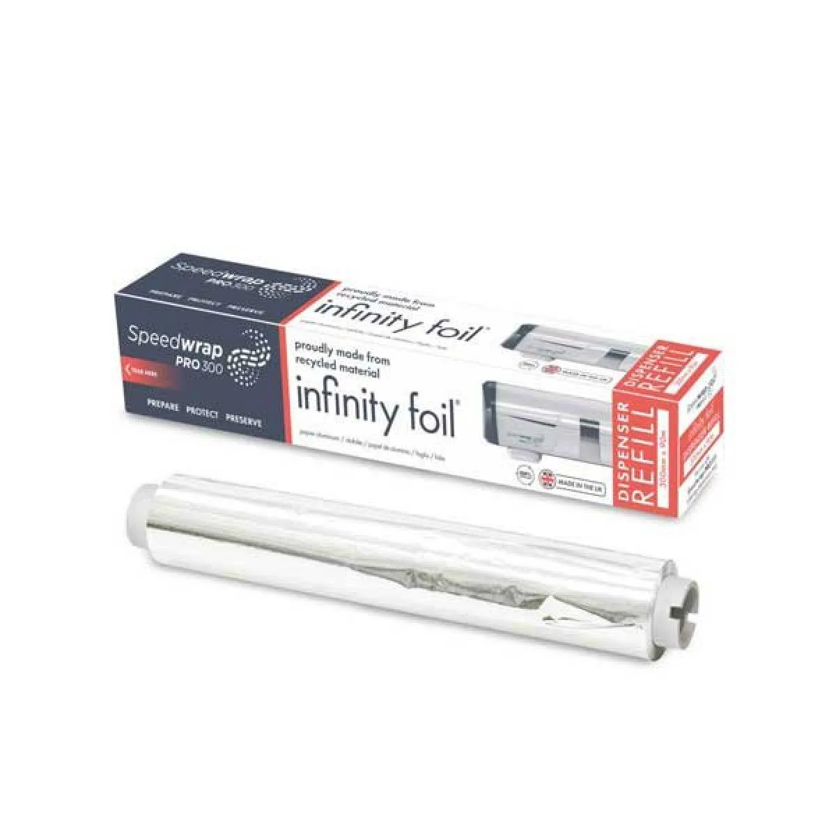רדיד אלומיניום Speedwrap 300 - גליל מילוי למכשיר עטיפה ביתי