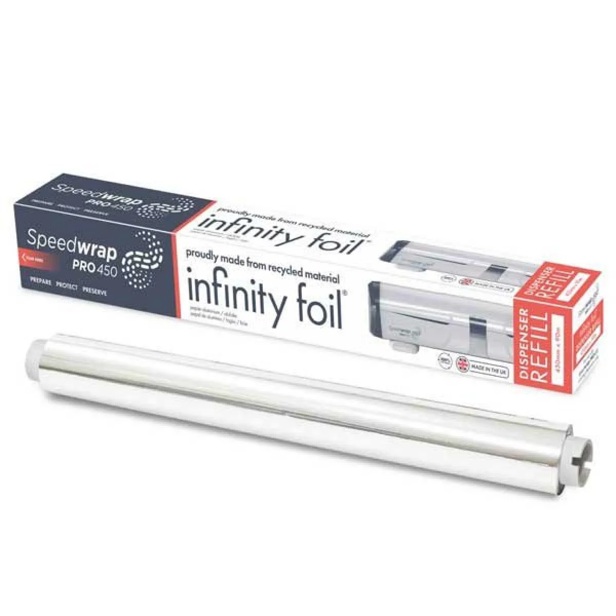 רדיד אלומיניום Speedwrap 450 - גליל מילוי למכשיר עטיפה מקצועי