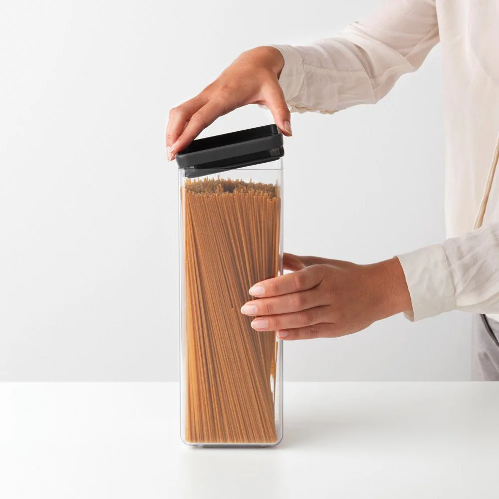 מיכל אחסון פלסטיק 2.5 ליטר, מכסה Brabantia - ללא BPA – תמונה 3