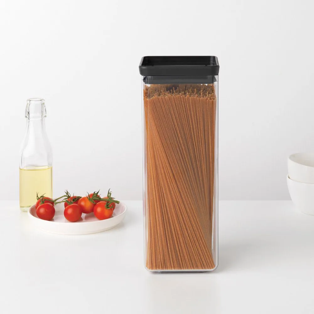 מיכל אחסון פלסטיק 2.5 ליטר, מכסה Brabantia - ללא BPA – תמונה 2