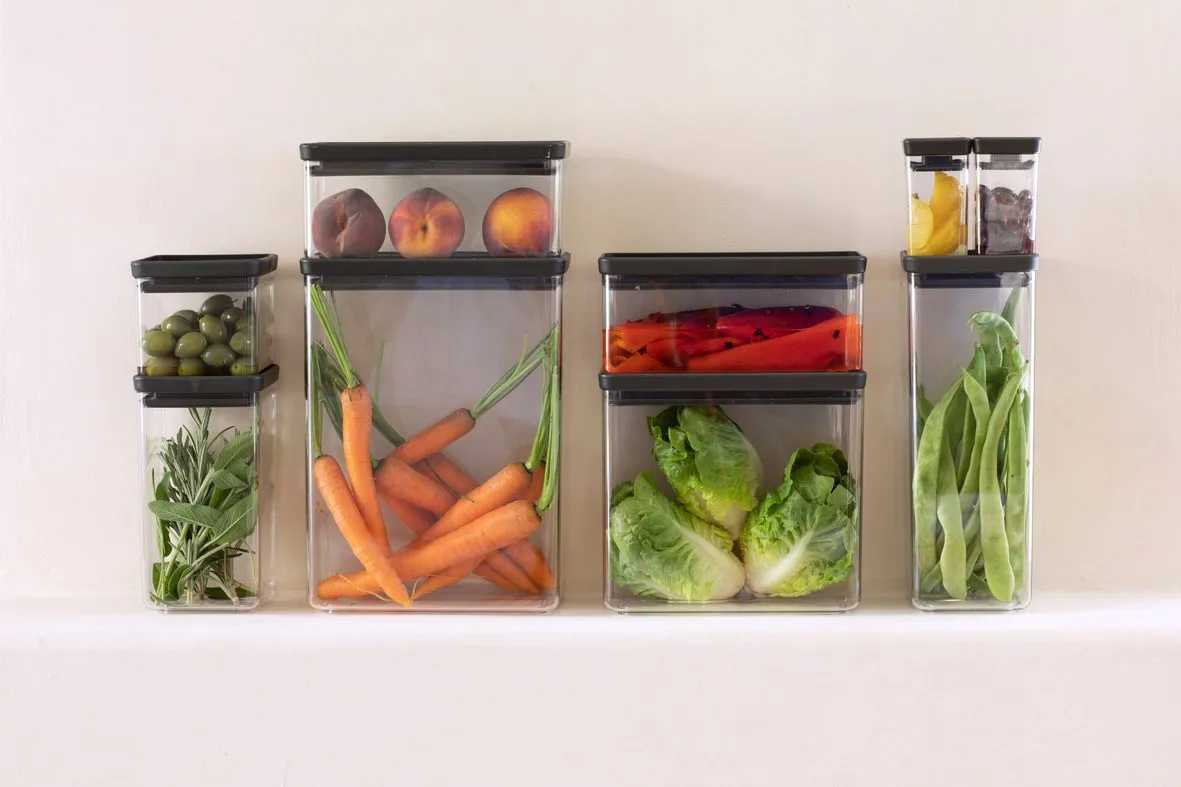 מיכל אחסון פלסטיק 2.5 ליטר, מכסה Brabantia - ללא BPA – תמונה 4