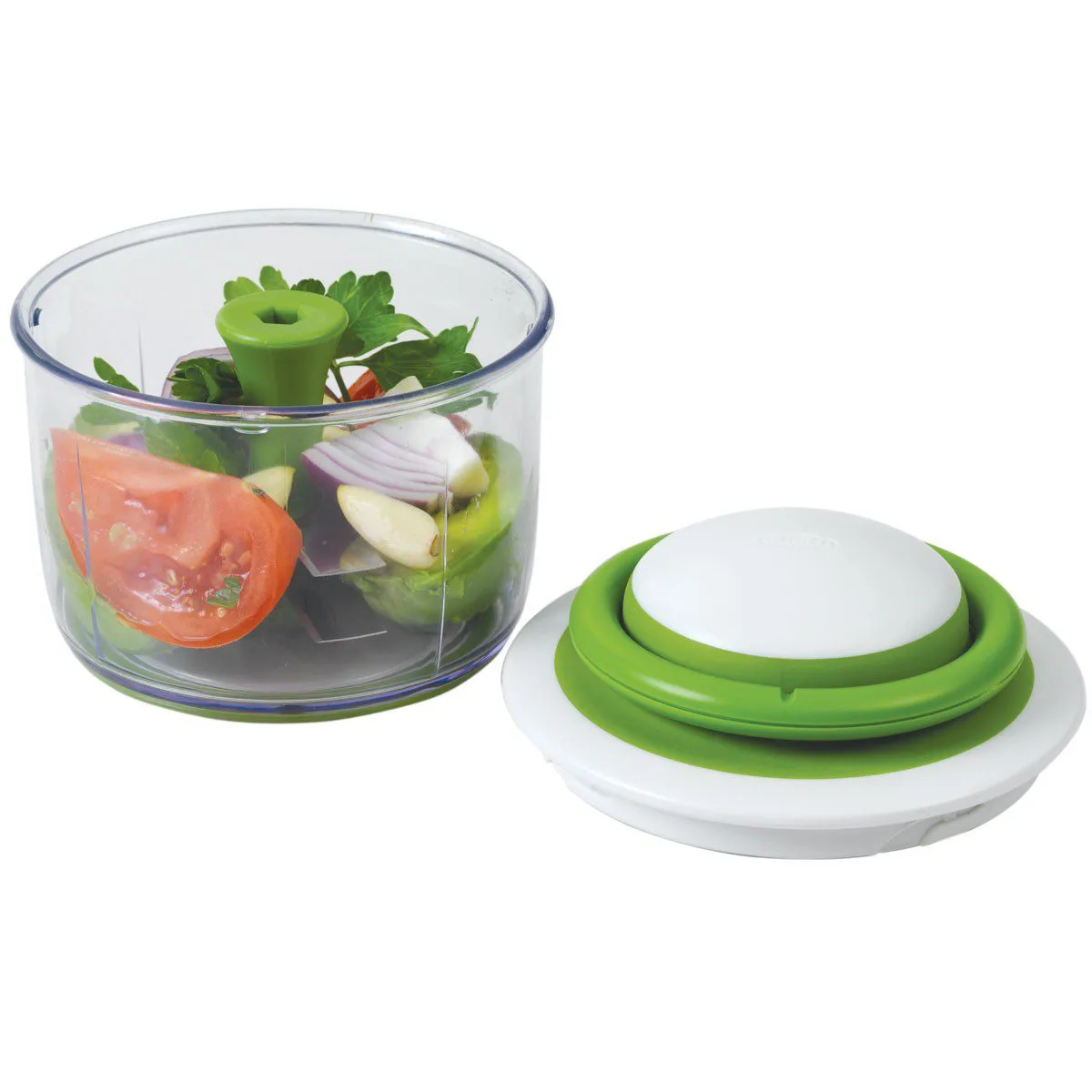 מעבד מזון ידני VeggiChop, ללא חשמל Chef'n, ללא BPA – תמונה 9