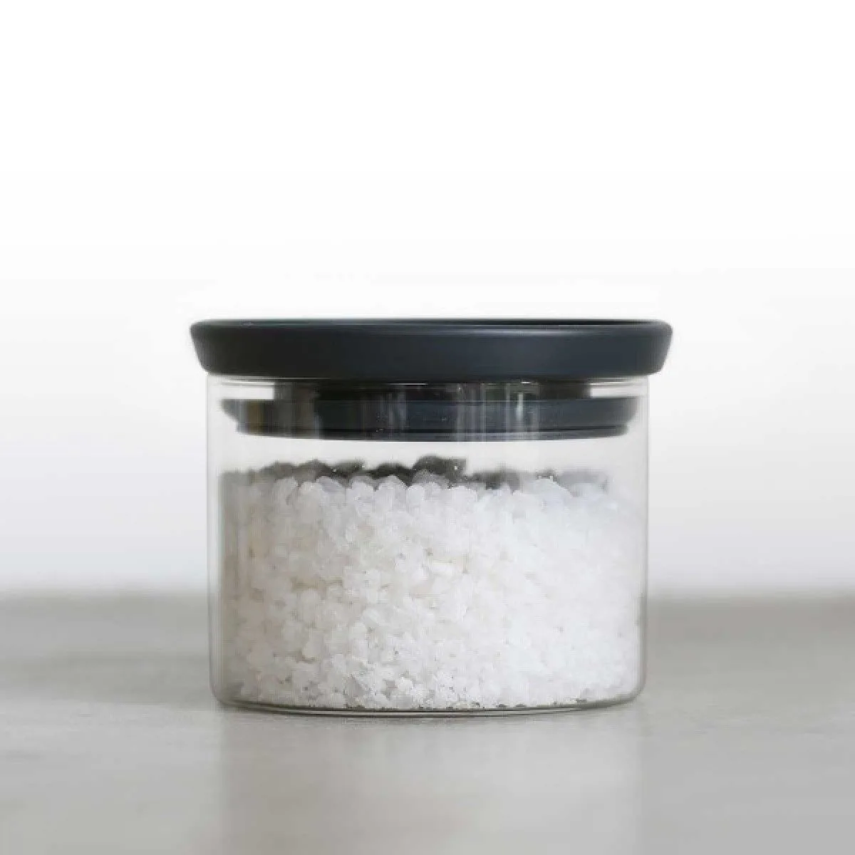 סט 6 מיכלי זכוכית 0.3 + 1.1 ליטר, מכסה פלסטיק אפור כהה Brabantia - ללא BPA – תמונה 5