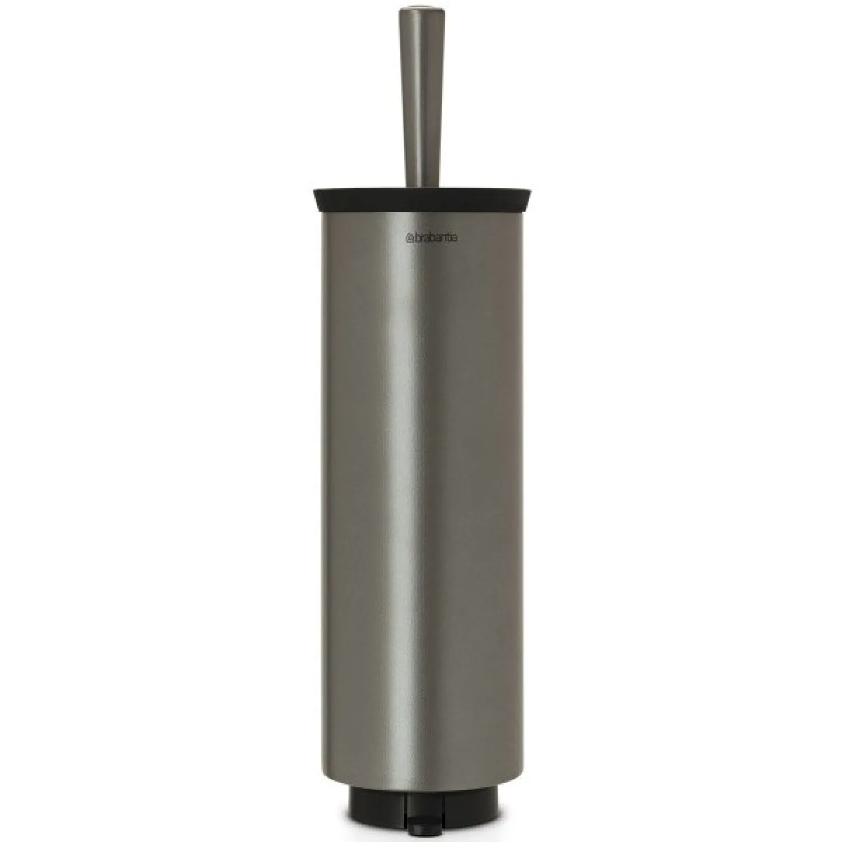 סט לשירותים Brabantia: פח פדל 3 ליטר NewIcon + מברשת אסלה עם אפשרות תלייה + מתקן קיר לנייר טואלט ברבנטיה – תמונה 2