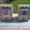 hydraoulic waste containers