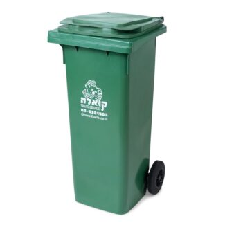 green wheelie bin 140 liter