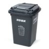 recycle bin 50 liter black for waste