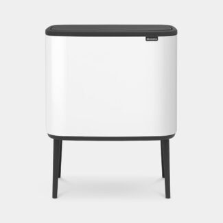 פח טאץ 36 ליטר Brabantia BO - פח מטבח יפה עם פתיחה בלחיצה