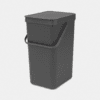 פח מיחזור קטן למיון פסולת ביתית 16 ליטר - Brabantia SORT&GO